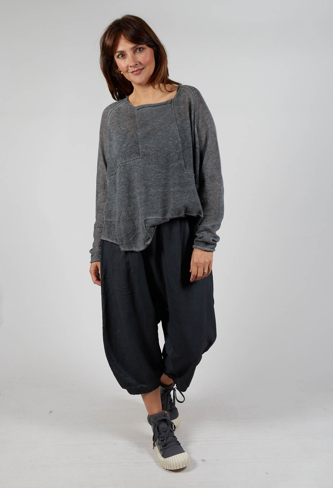 Lightweight Jumper in Coal Cloud