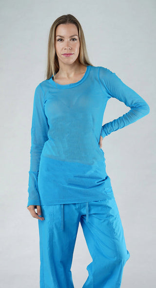 PRE-ORDER - Lightweight Relaxed Fit Top in Aqua (Pictured in Malibu)