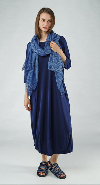 PRE-ORDER - Lightweight Sheer Scarf in Navy