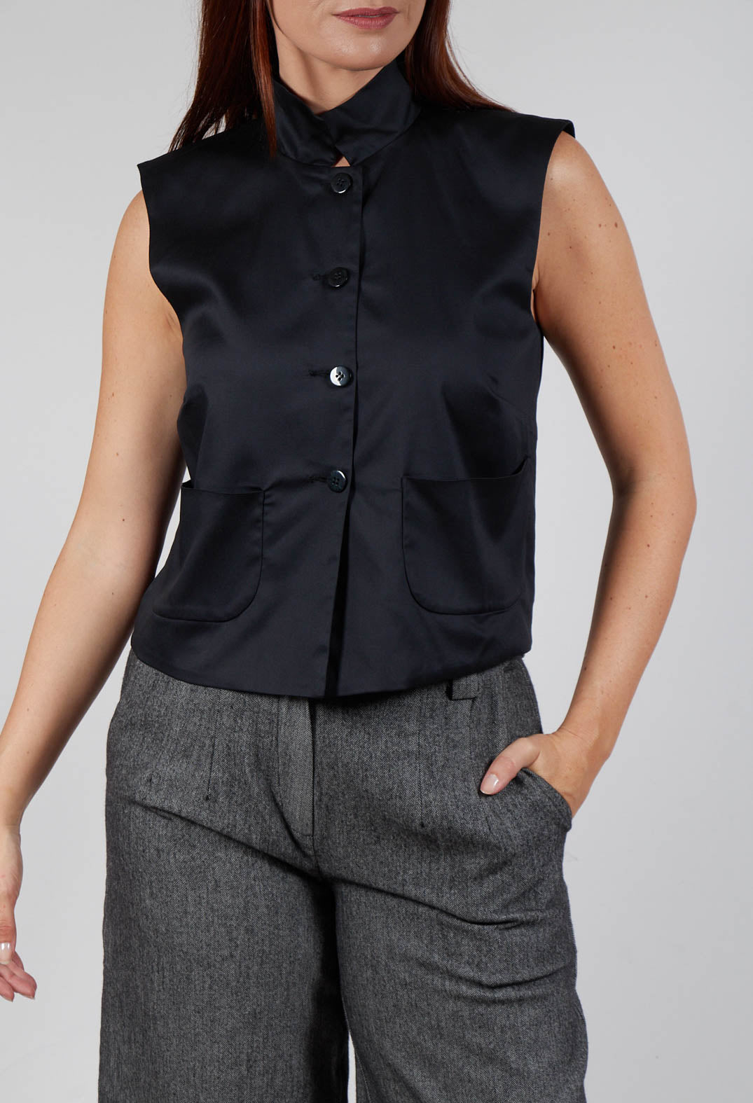 Lightweight Waistcoat in Black