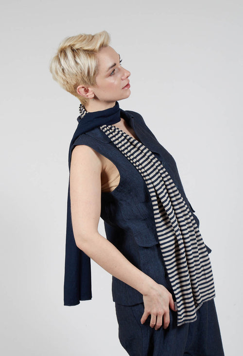 Limpida Scarf in Blu