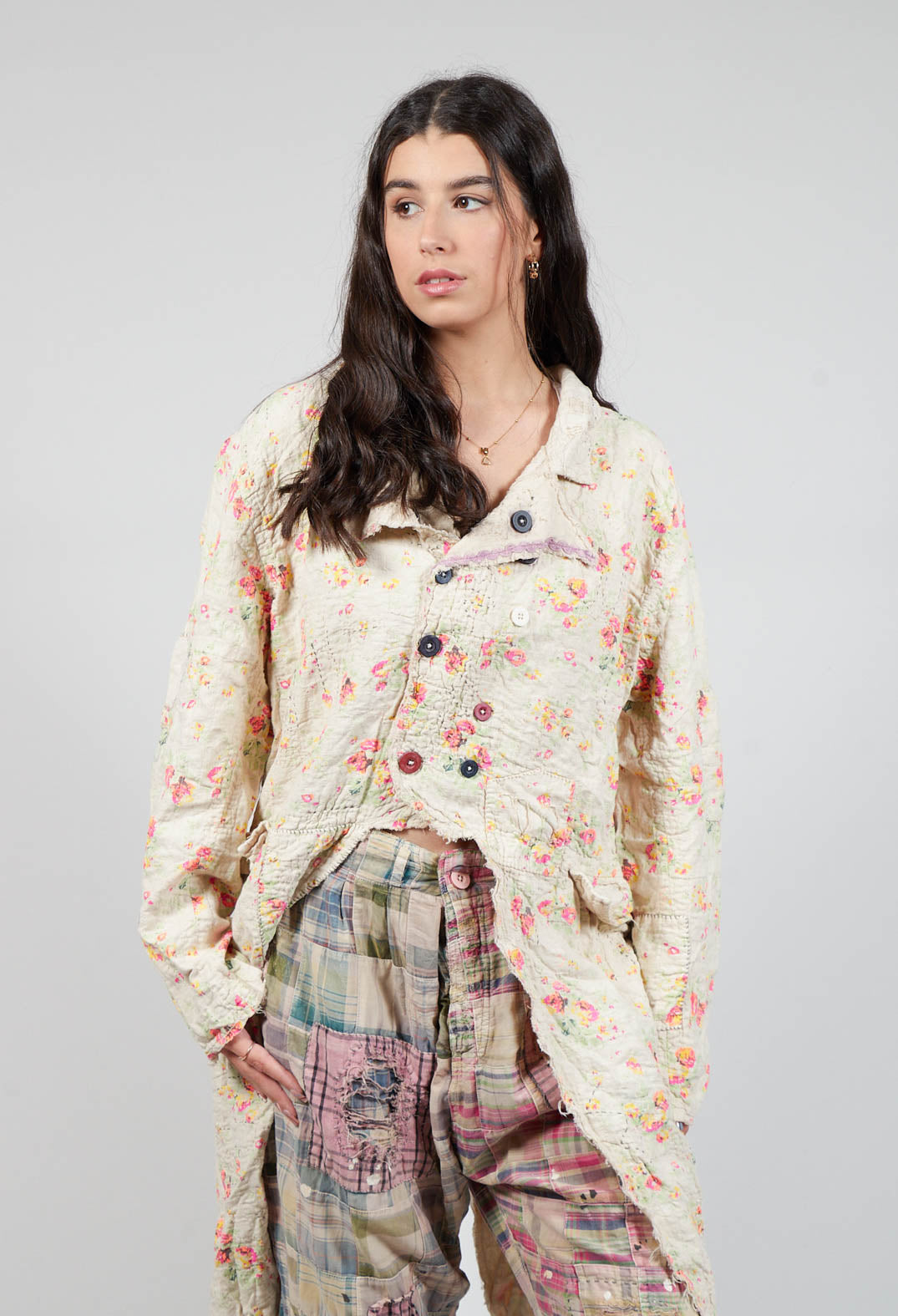 Rose hot sale floral jacket