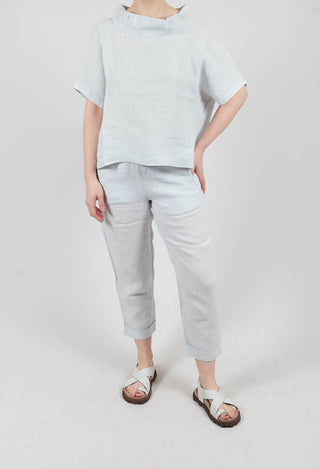 Linen Geisha Pants in Pearl