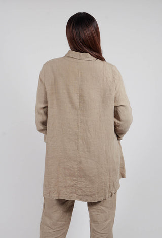 Linen Shirt in Putty