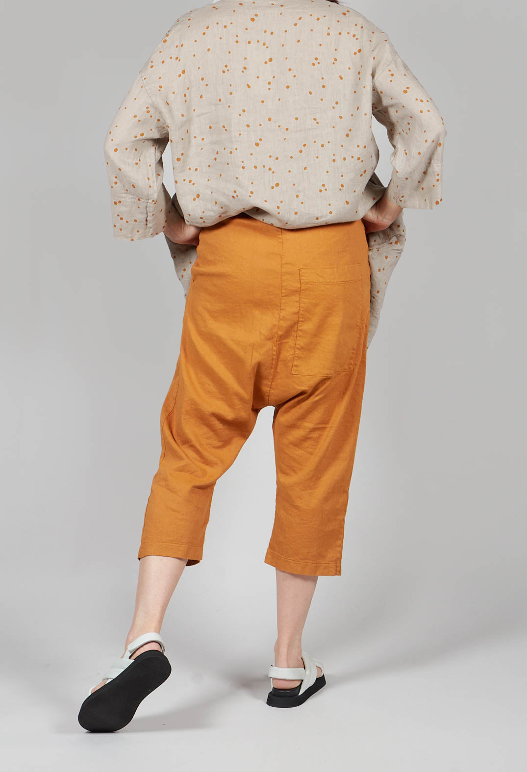 Lippia D Trousers In Ambra