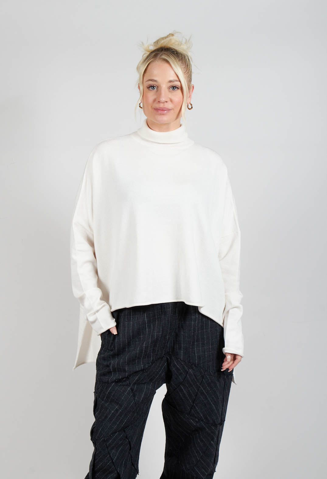 Lizeth Knitted Jumper in Cream