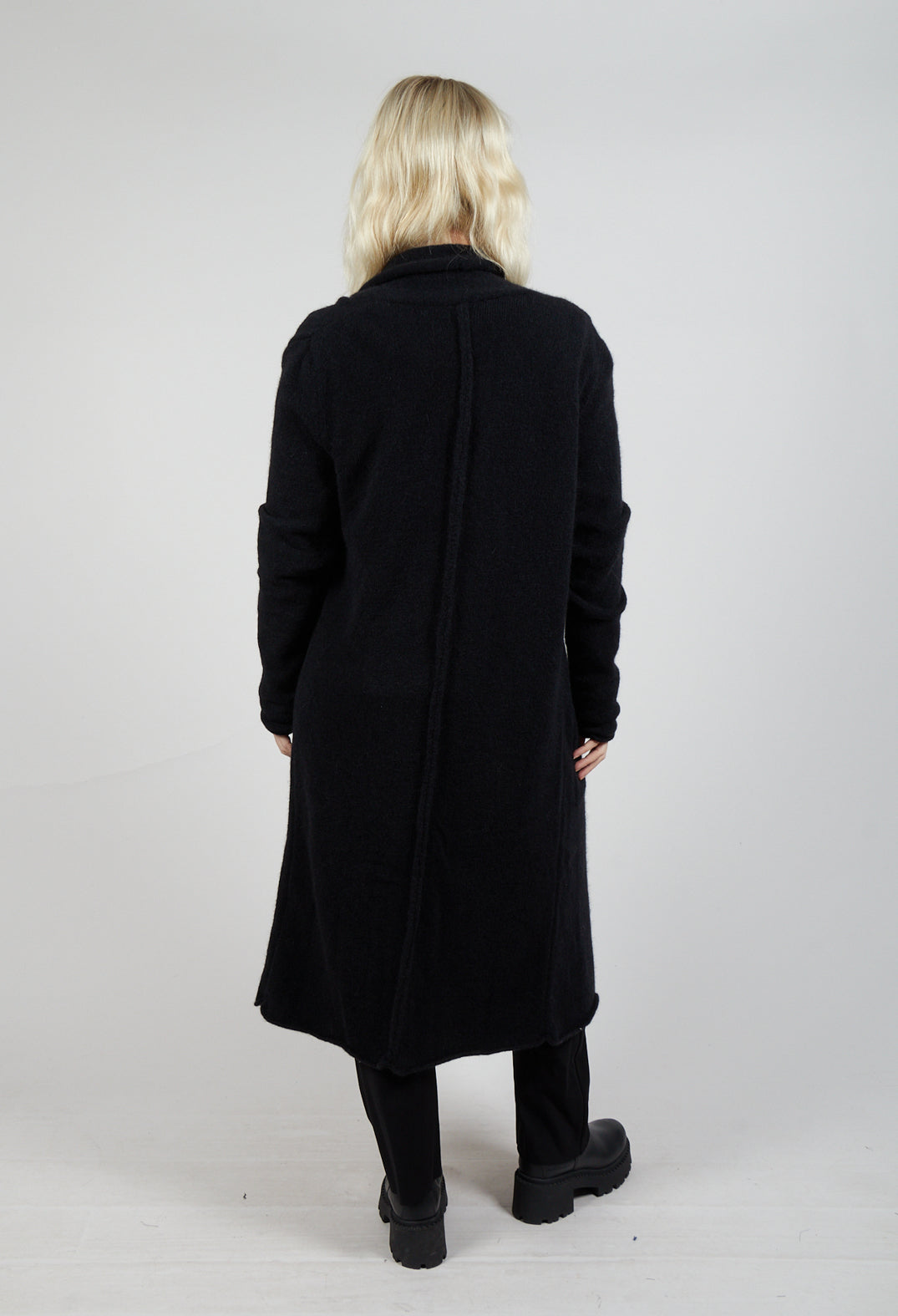 Long Cardigan in Black