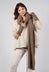 Long Oversized Scarf in Camel Mel