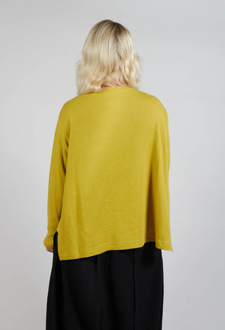 Long Sleeve Top in Mustard