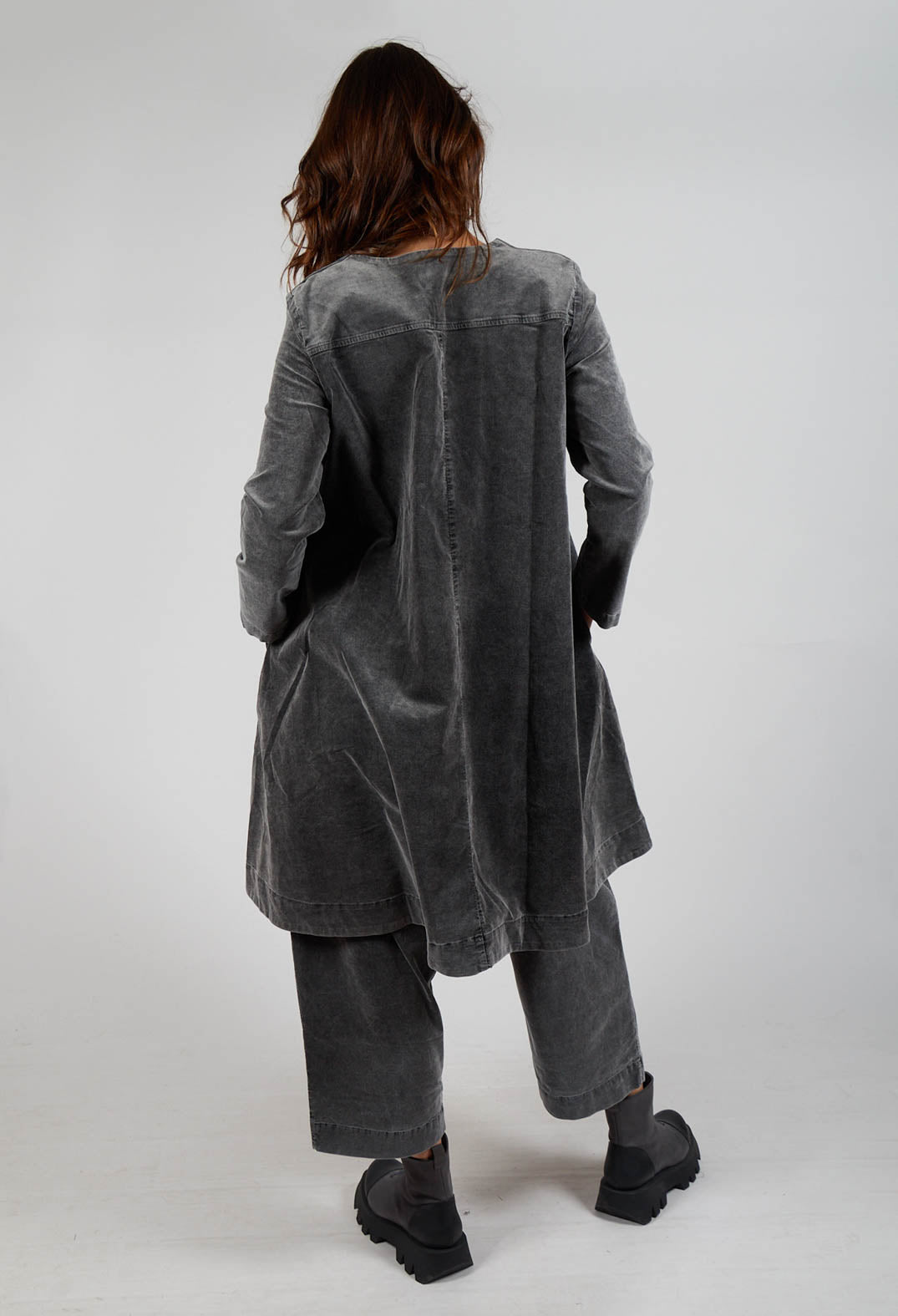 Longline Tunic in Pewter