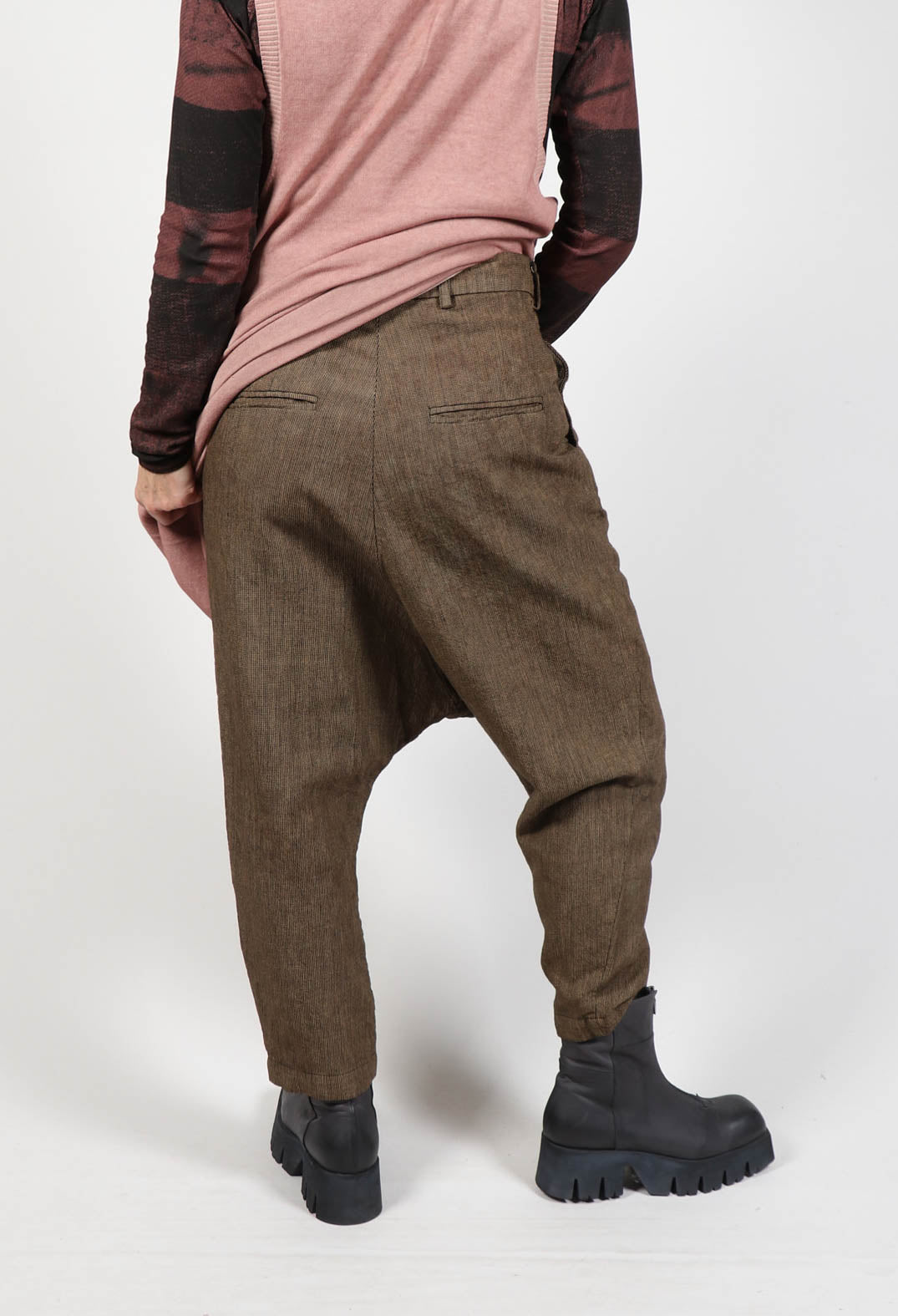 Drop crotch best sale trousers mens