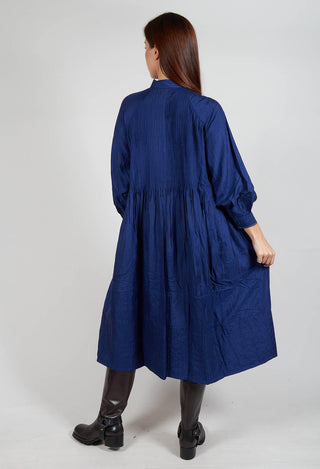 Lupine Dress in Indigo