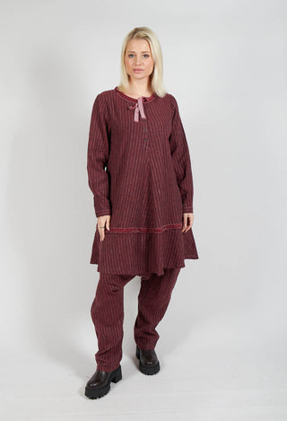 Madde Tunic in Burgundy