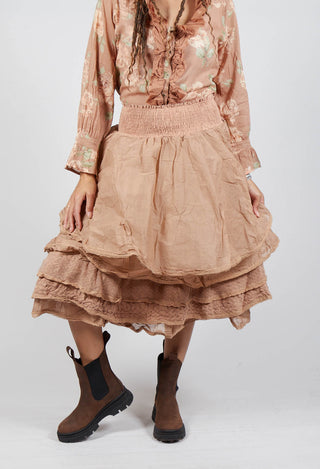 Madou Skirt in Organza Macaron