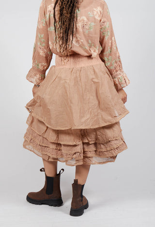 Madou Skirt in Organza Macaron