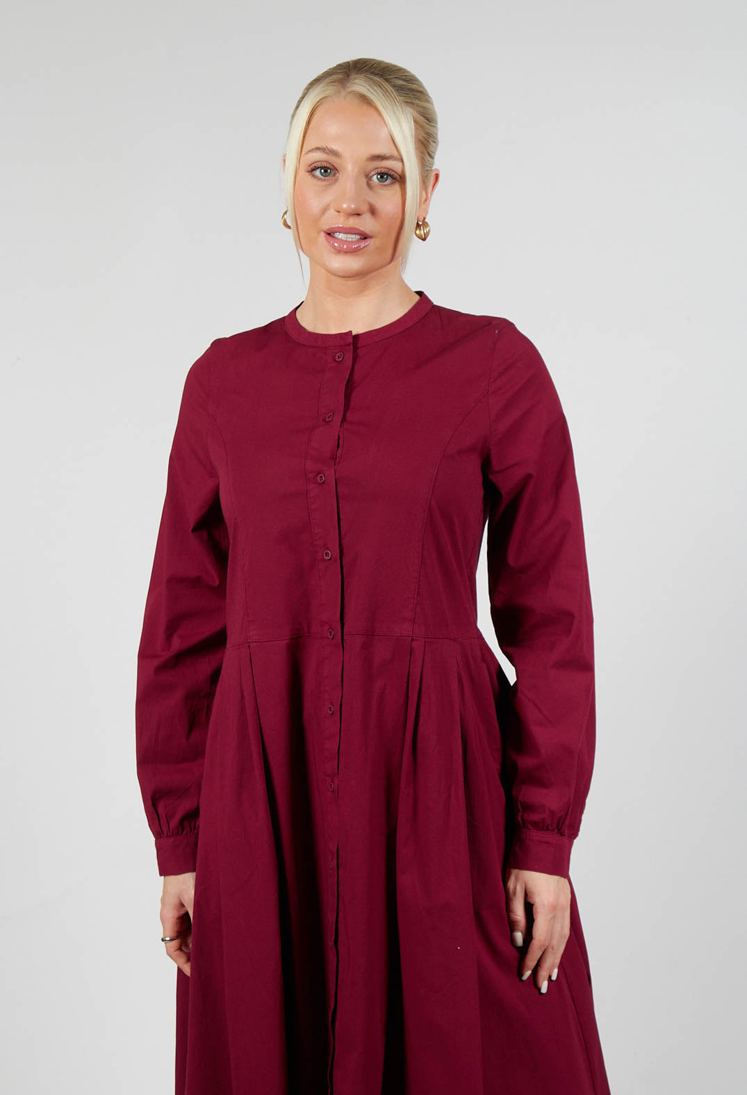 Maleha Dress in Scarlet