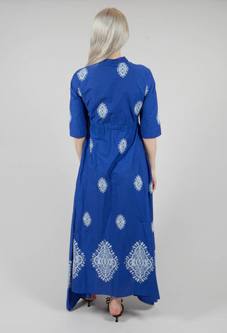 Margherita Dress in RIC BLU