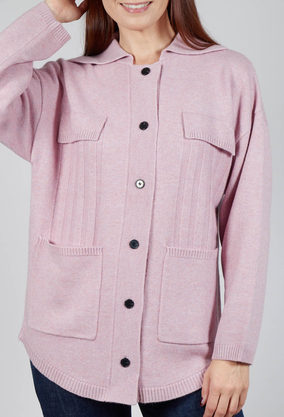 Marion Cardigan in Pink