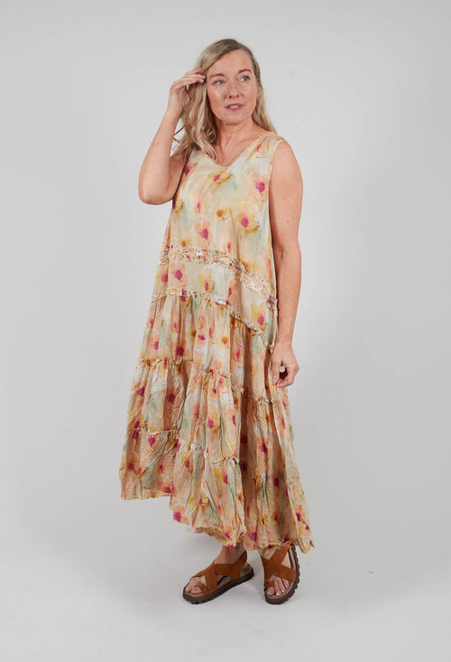 Maud Dress in Flower Voile