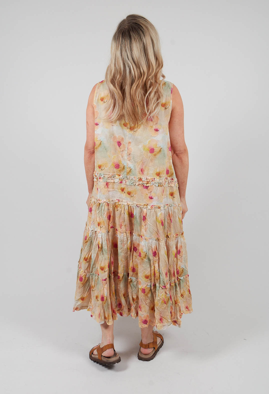 Maud Dress in Flower Voile