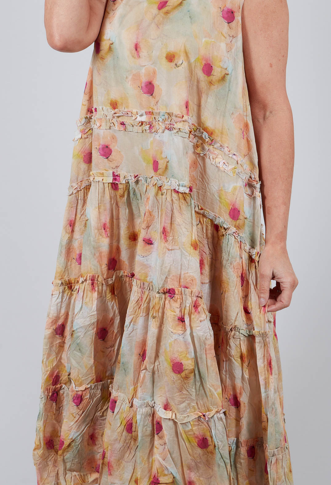 Maud Dress in Flower Voile