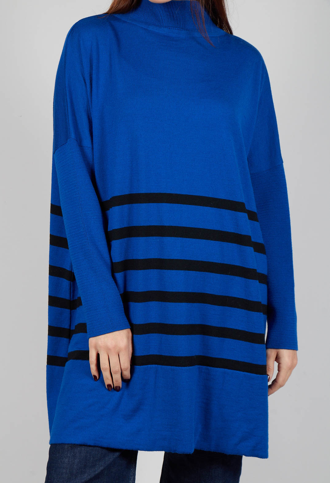 Max Jumper Dress in Royal Nero