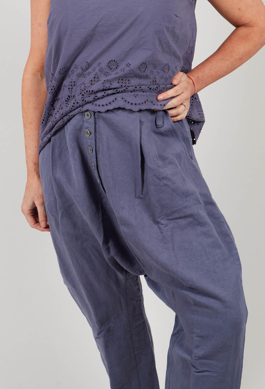 Merja Trousers in Blue