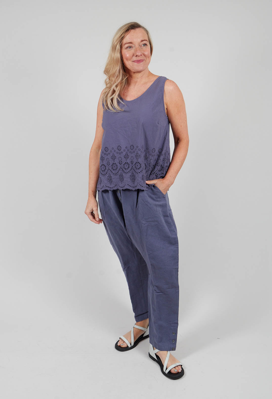 Merja Trousers in Blue