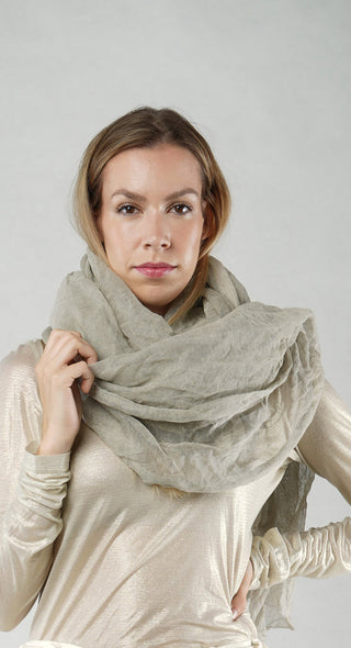 PRE-ORDER -  Mesh Scarf in Blackmel (Pictured in Dust Mel)