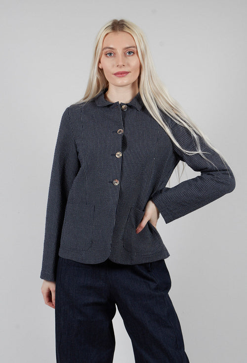 Midi Jacket in Blue