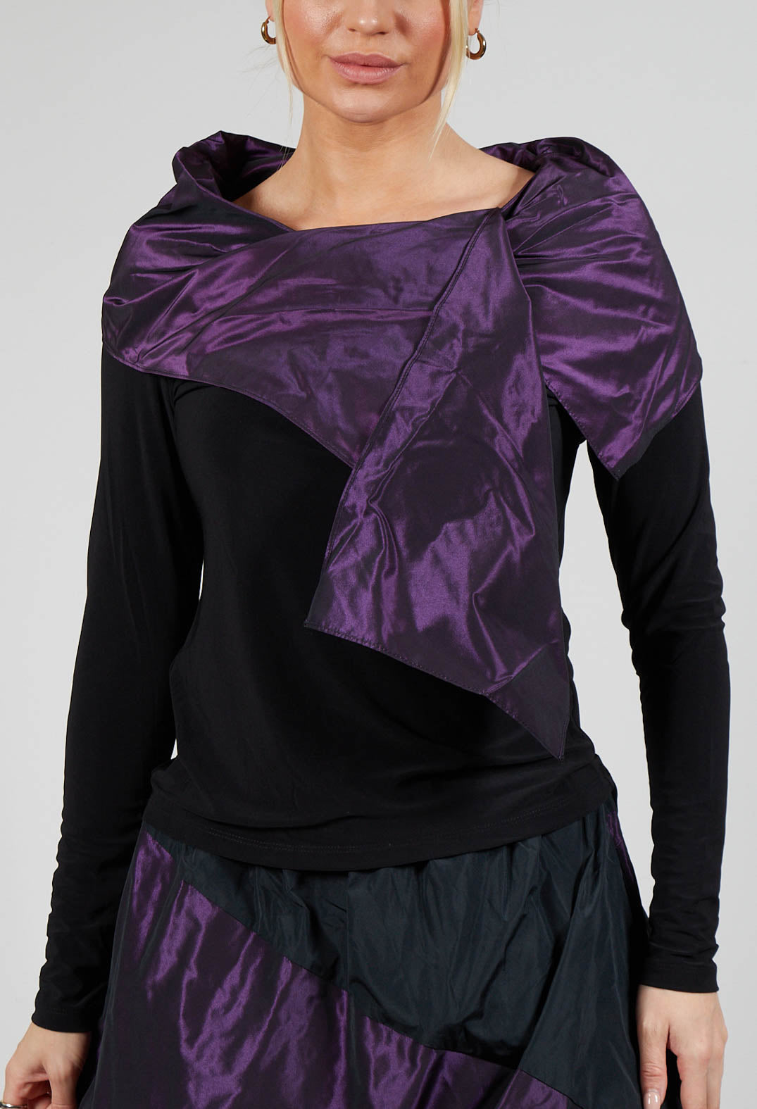 Milar Top in Plum