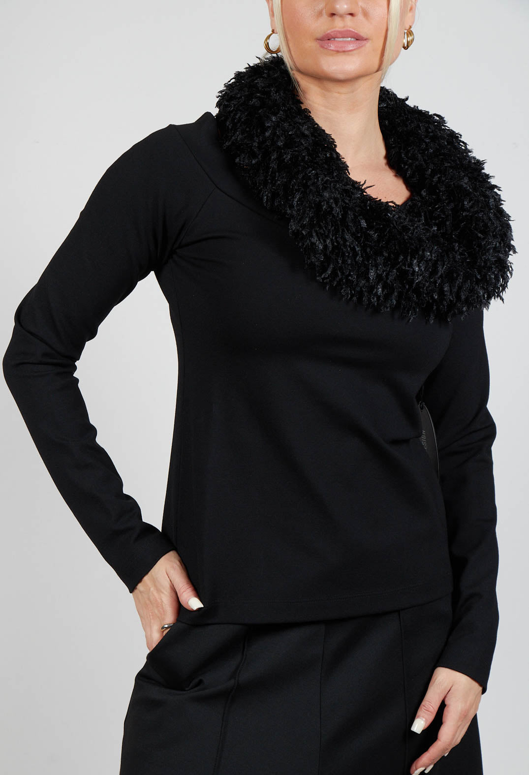 Milen Top in Black