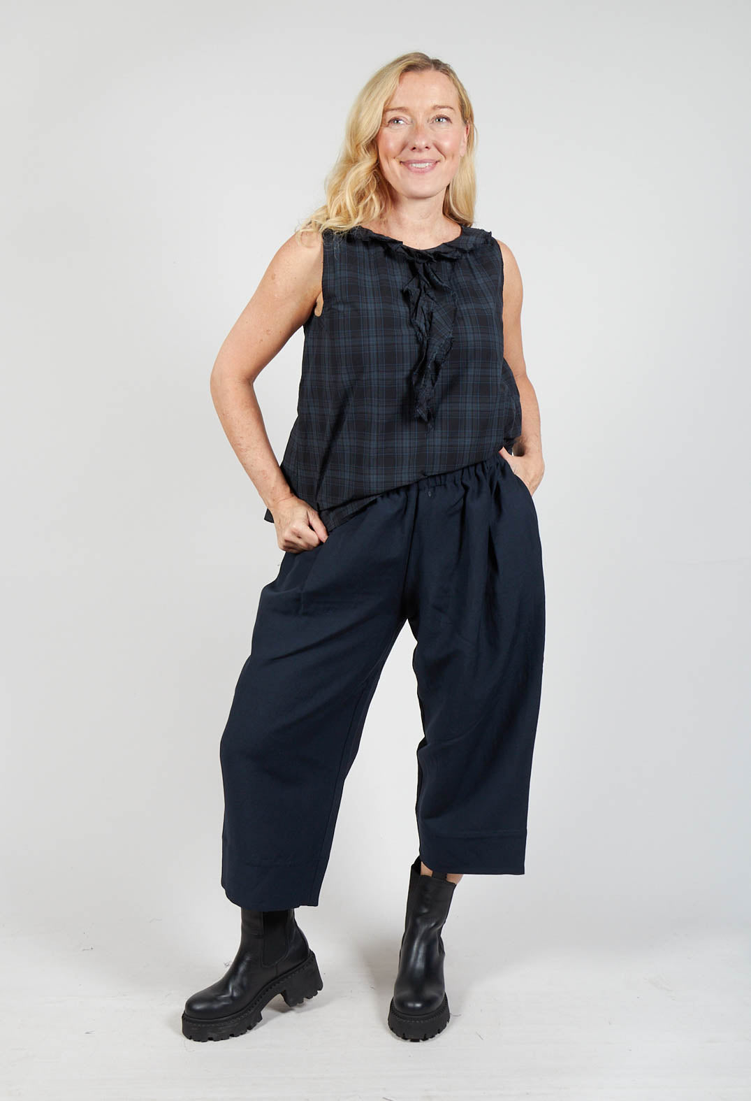 Militaty Style Culottes in Night