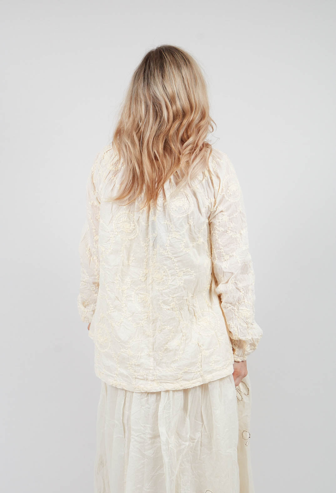 Mirella Blouse in Cream