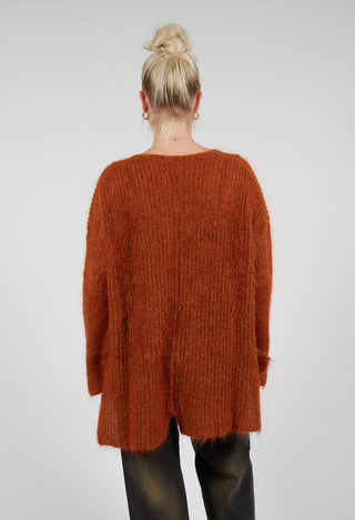 Mohair Knit Jumper in Tumeric