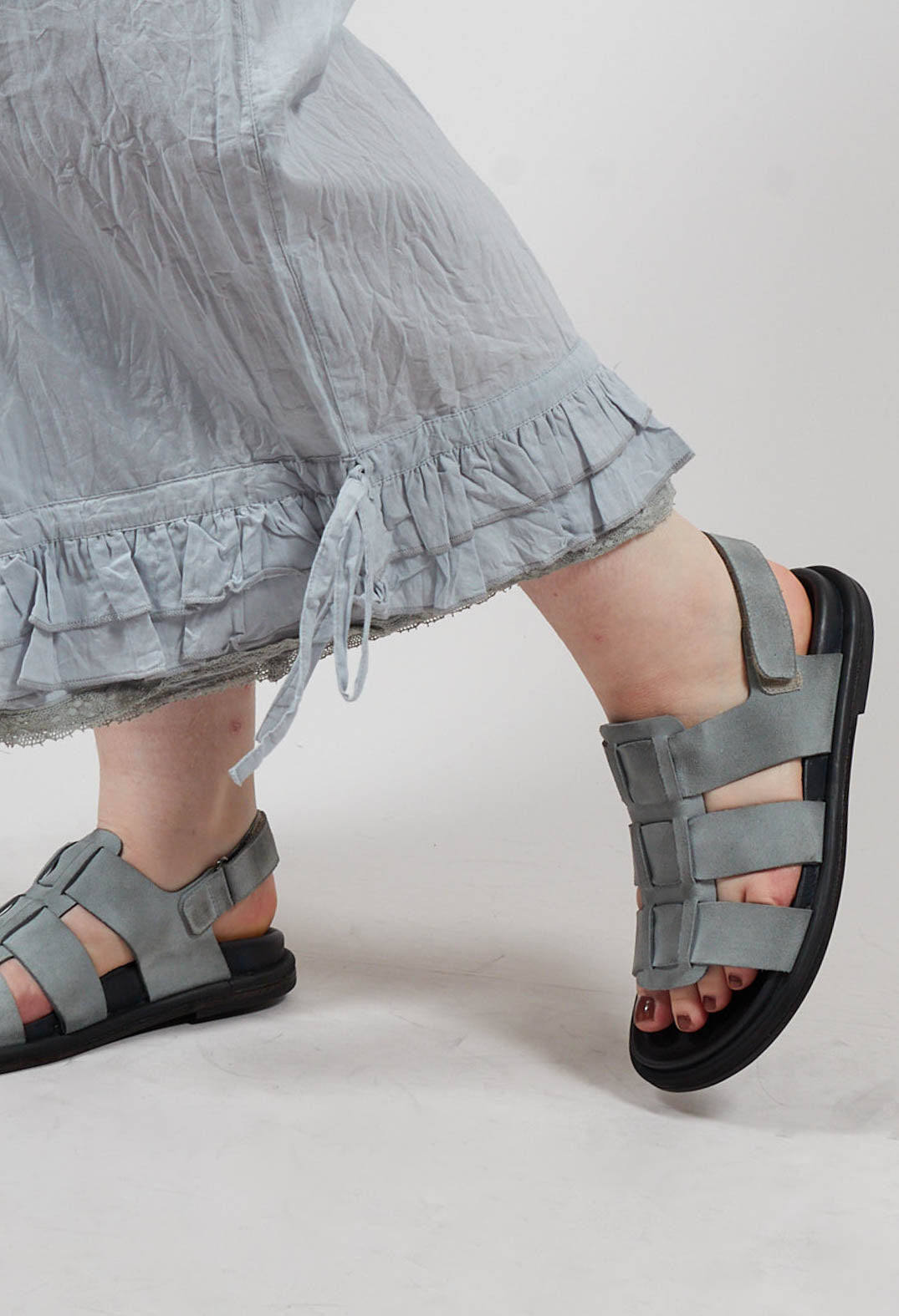 Multi Strap Sandals in London Frost