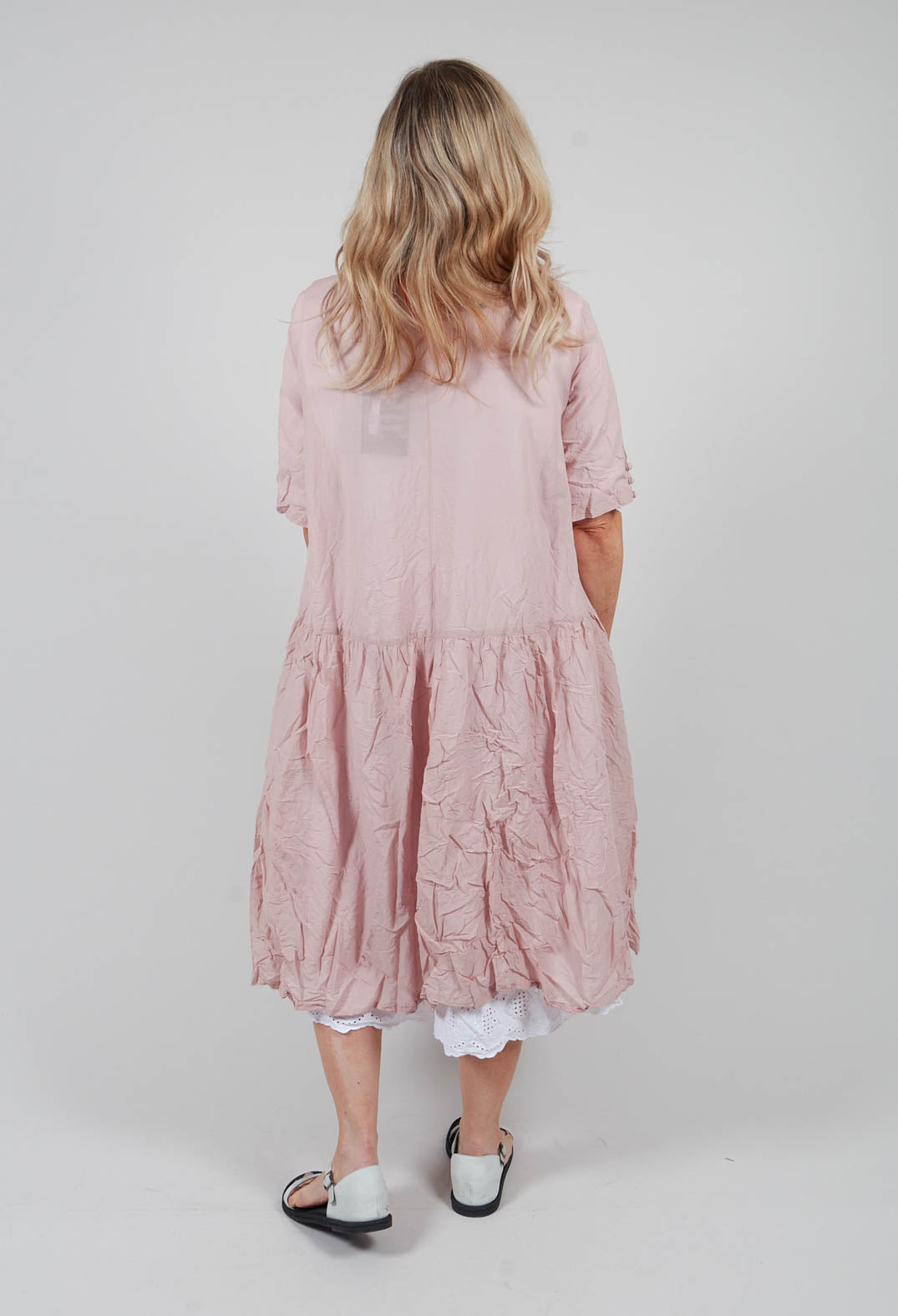 Najma Dress in Pale Mauve