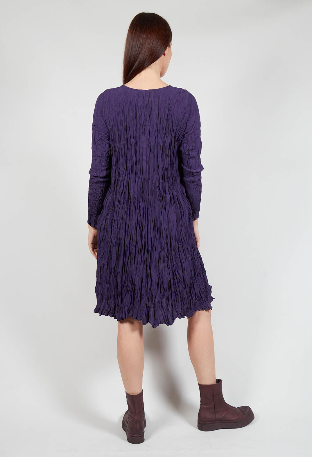 Naturgeid Dress in Eisenbahn Purple