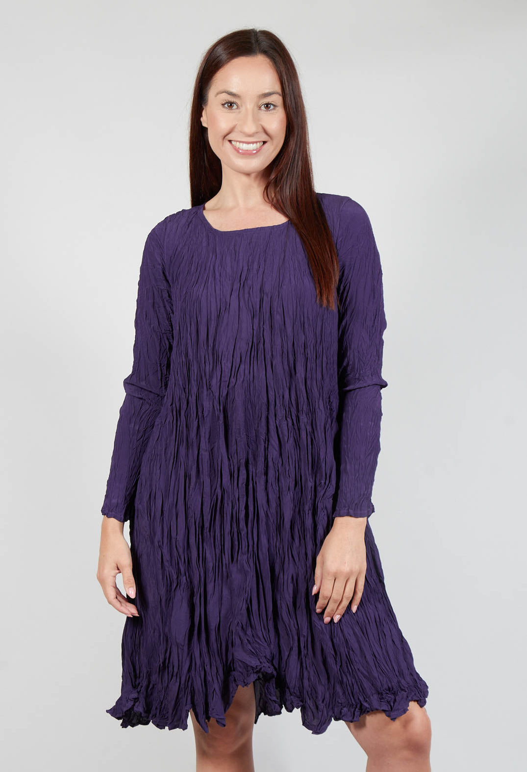 Naturgeid Dress in Eisenbahn Purple