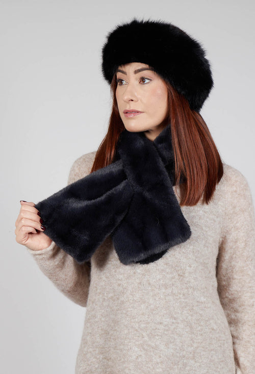 Neige Scarf in Noir