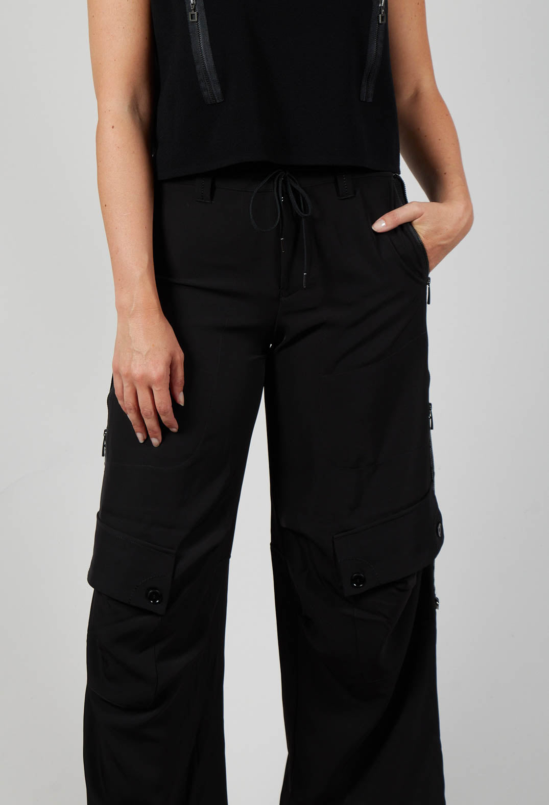 Outgoing Trousers in Black