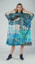 PRE-ORDER - Oversized Lightweight Shirt Dress in Black Print (Pictured in Colorful)