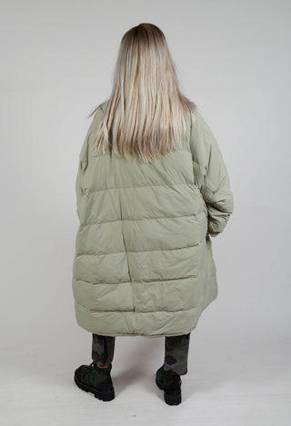 Oversized Puffer Coat in Defender