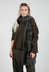 Oversized Scarf in Jungle Jacquard