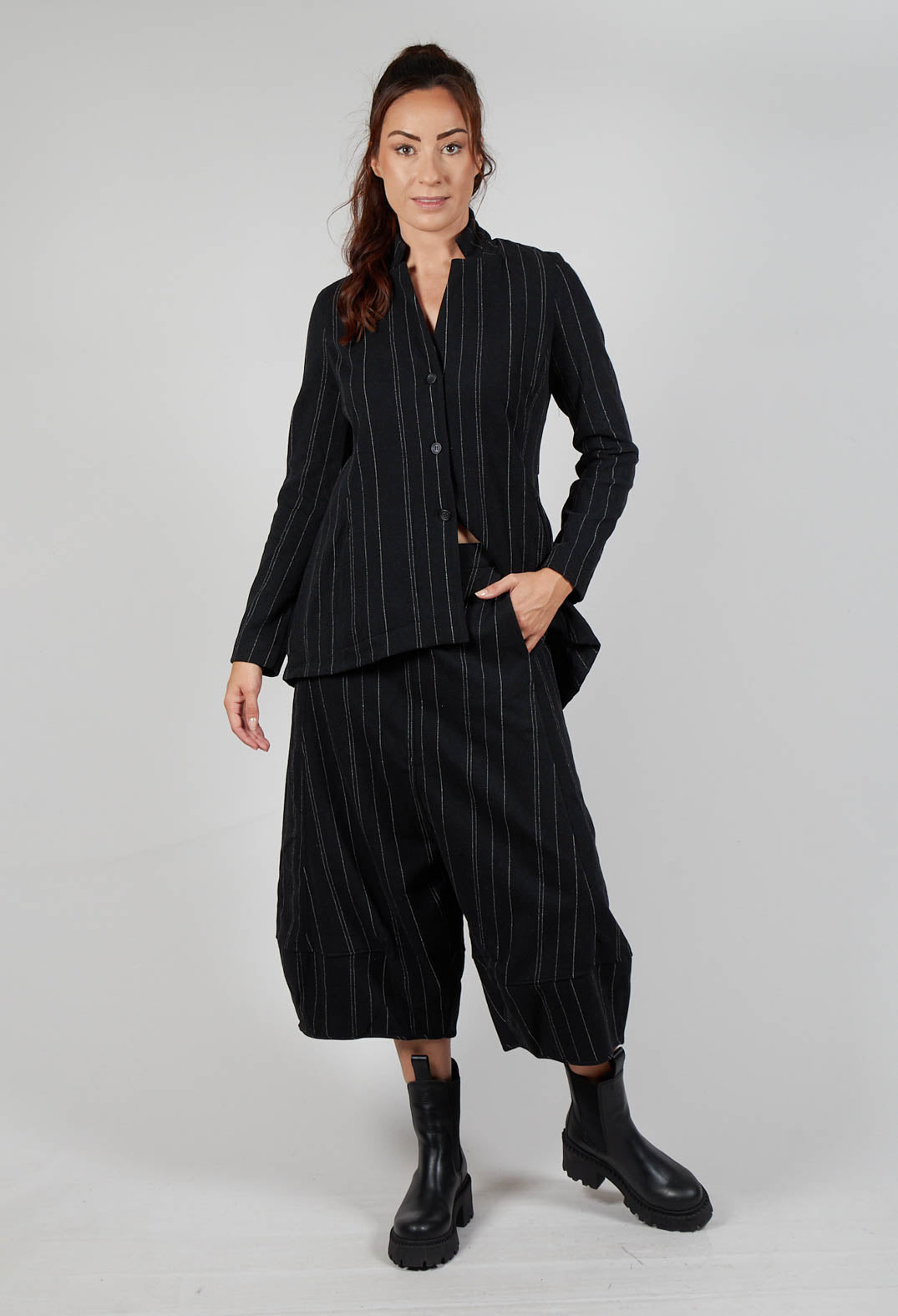 Pala J Trousers in Nero 31319