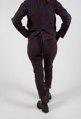 Pants Pavana in Plum