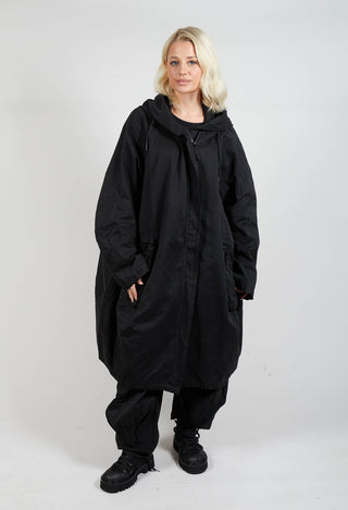 Parka Coat in Black