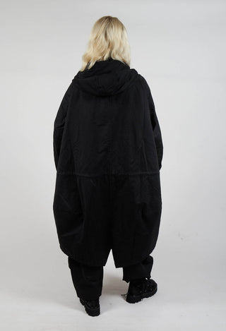 Parka Coat in Black