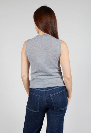 Parks Sleeveless Top in Grey