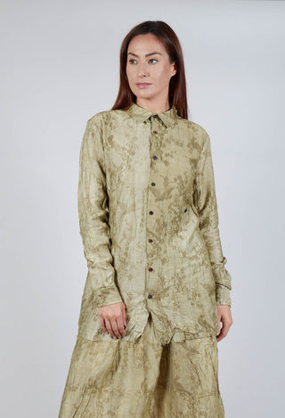 Pattened Shirt in Moss